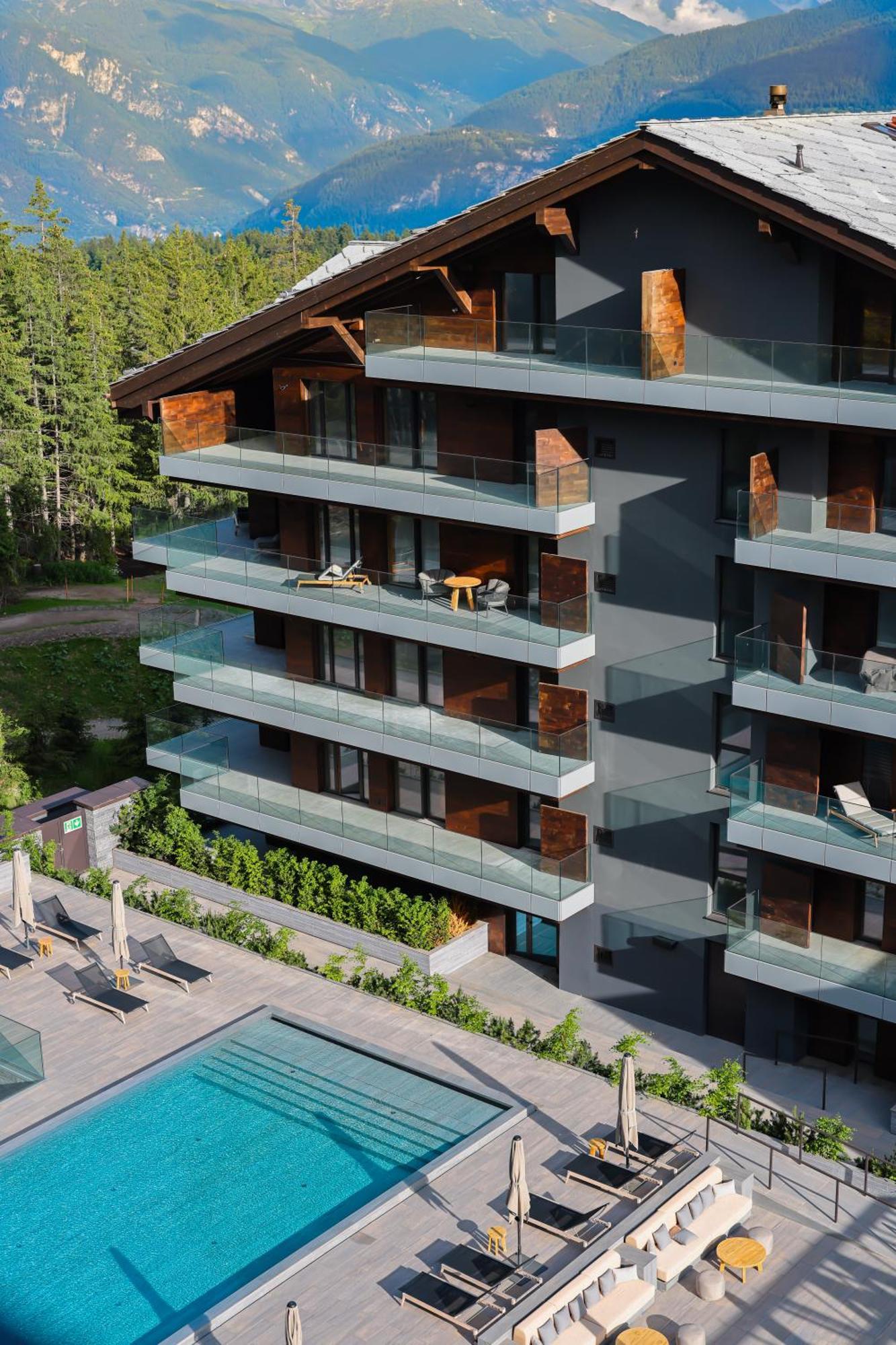 Six Senses Crans-Montana Hotell Eksteriør bilde